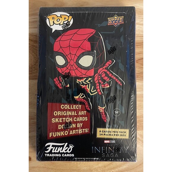 Funko Other - SEALED BOX Funko Pop! Upper Deck Marvel The Infinity Saga Trading Card Box